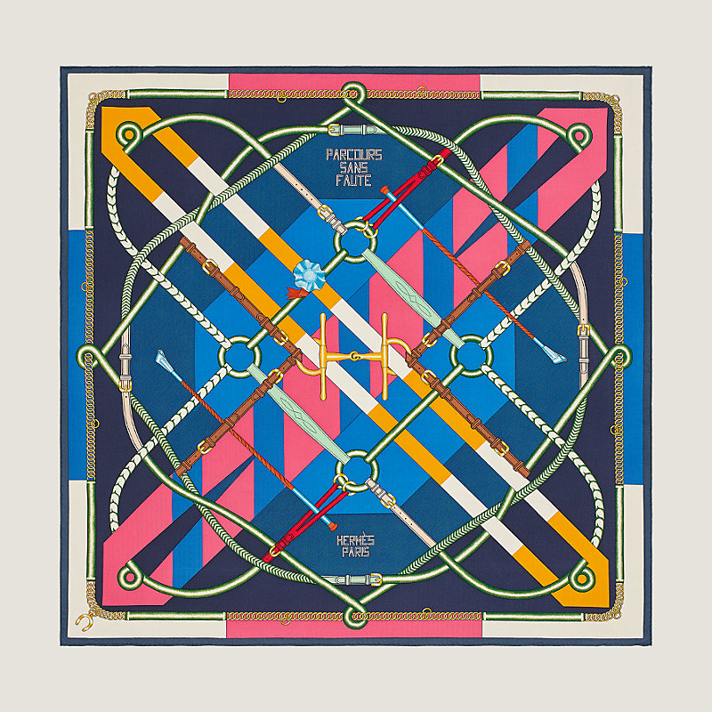 Parcours Sans Faute shawl 140 | Hermès Saudi Arabia